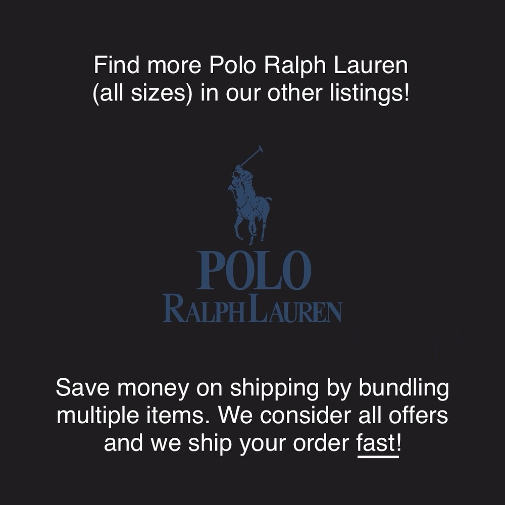 POLO RALPH LAUREN Jersey Hooded Long Sleeve T Shirt –100% Cotton Tee – MEDIUM - Picture 5 of 5